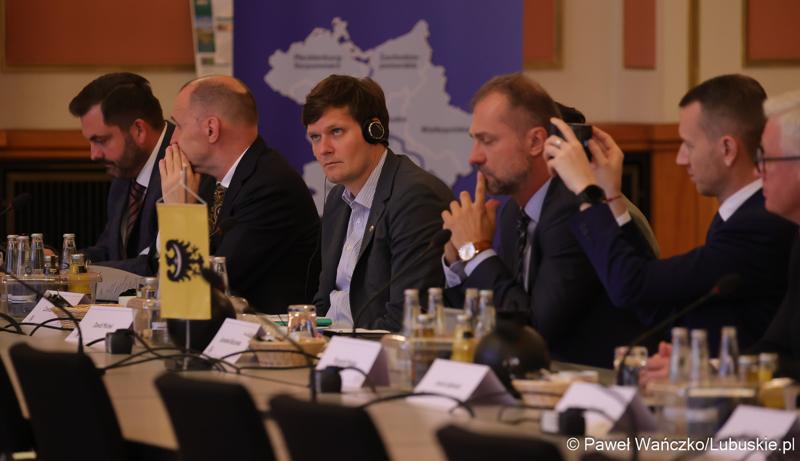 Uczestnicy VIII Szczytu Politycznego Partnerstwa Odry w Berlinie