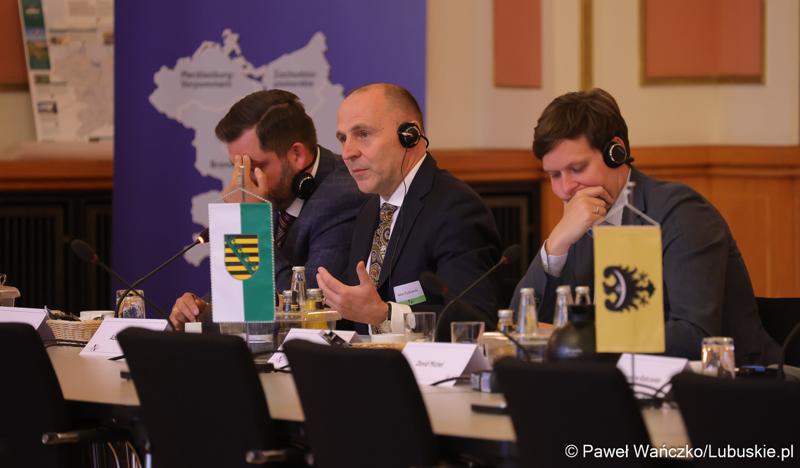 Uczestnicy VIII Szczytu Politycznego Partnerstwa Odry w Berlinie