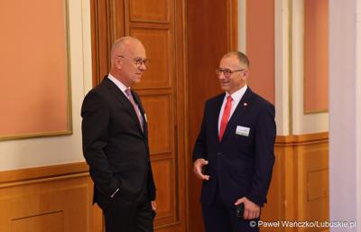 Uczestnicy VIII Szczytu Politycznego Partnerstwa Odry w Berlinie