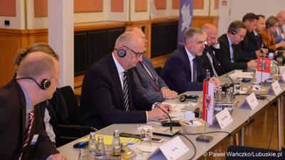 Uczestnicy VIII Szczytu Politycznego Partnerstwa Odry w Berlinie