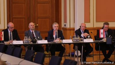 Uczestnicy VIII Szczytu Politycznego Partnerstwa Odry w Berlinie