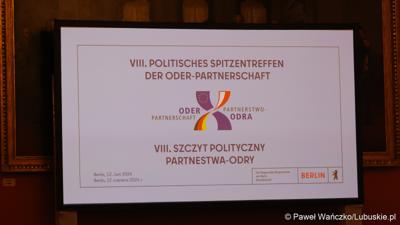 Uczestnicy VIII Szczytu Politycznego Partnerstwa Odry w Berlinie