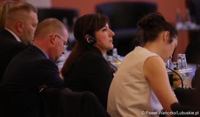 Uczestnicy VIII Szczytu Politycznego Partnerstwa Odry w Berlinie