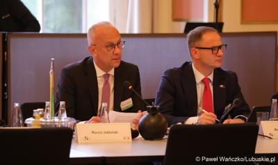 Uczestnicy VIII Szczytu Politycznego Partnerstwa Odry w Berlinie