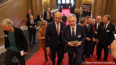 Uczestnicy VIII Szczytu Politycznego Partnerstwa Odry w Berlinie