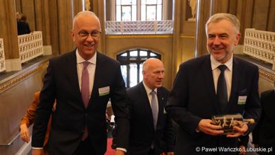 Uczestnicy VIII Szczytu Politycznego Partnerstwa Odry w Berlinie