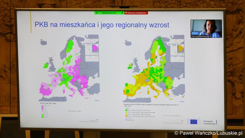Uczestnicy 6. obrad Komitetu Monitorującego Fundusze Europejskie dla Lubuskiego