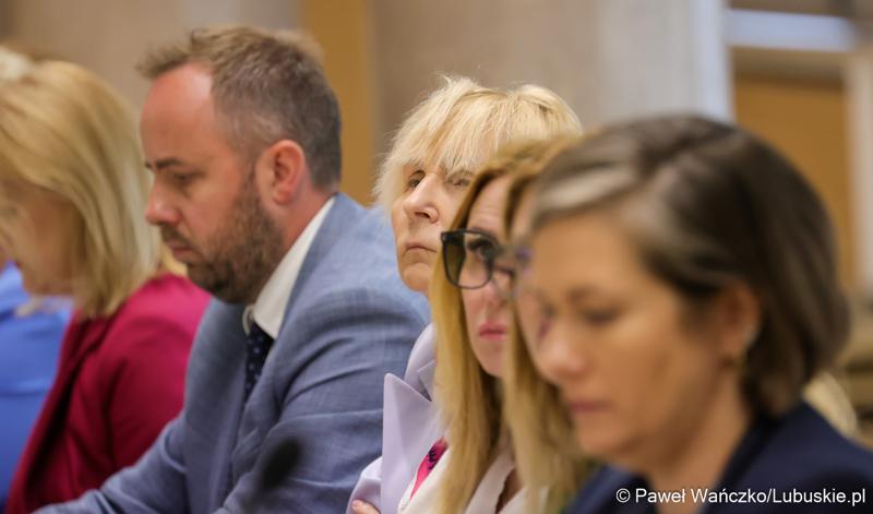 Uczestnicy 6. obrad Komitetu Monitorującego Fundusze Europejskie dla Lubuskiego