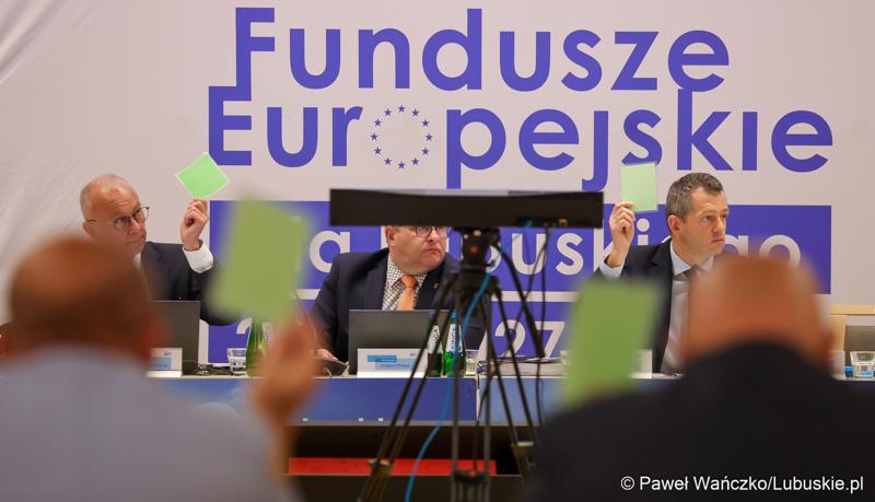 Uczestnicy 6. obrad Komitetu Monitorującego Fundusze Europejskie dla Lubuskiego