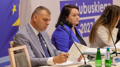 Uczestnicy 6. obrad Komitetu Monitorującego Fundusze Europejskie dla Lubuskiego