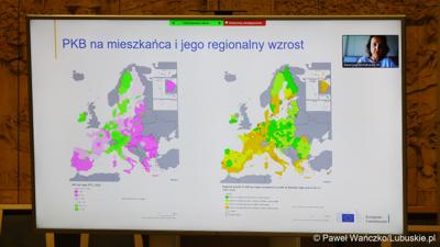 Uczestnicy 6. obrad Komitetu Monitorującego Fundusze Europejskie dla Lubuskiego