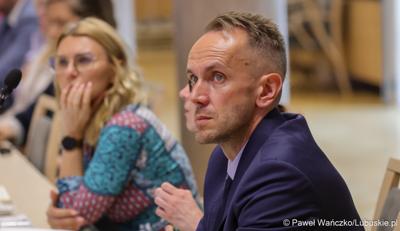 Uczestnicy 6. obrad Komitetu Monitorującego Fundusze Europejskie dla Lubuskiego