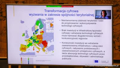 Uczestnicy 6. obrad Komitetu Monitorującego Fundusze Europejskie dla Lubuskiego