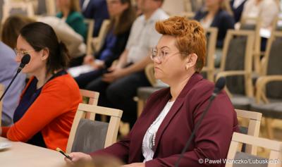 Uczestnicy 6. obrad Komitetu Monitorującego Fundusze Europejskie dla Lubuskiego