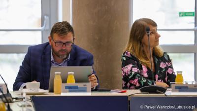 Uczestnicy 6. obrad Komitetu Monitorującego Fundusze Europejskie dla Lubuskiego
