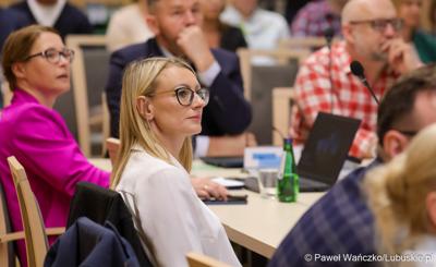 Uczestnicy 6. obrad Komitetu Monitorującego Fundusze Europejskie dla Lubuskiego