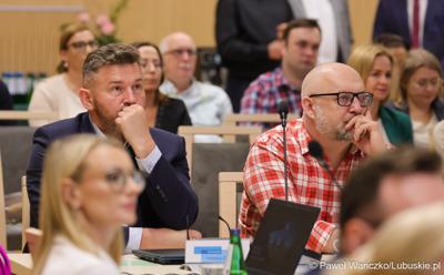 Uczestnicy 6. obrad Komitetu Monitorującego Fundusze Europejskie dla Lubuskiego
