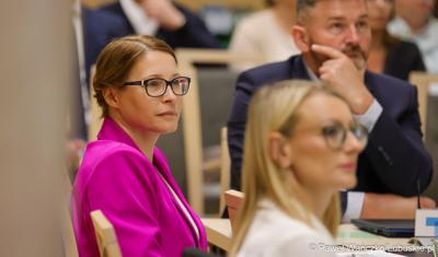 Uczestnicy 6. obrad Komitetu Monitorującego Fundusze Europejskie dla Lubuskiego