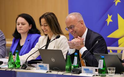Uczestnicy 6. obrad Komitetu Monitorującego Fundusze Europejskie dla Lubuskiego