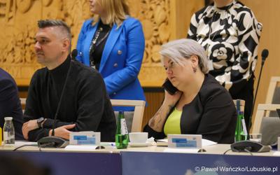 Uczestnicy 6. obrad Komitetu Monitorującego Fundusze Europejskie dla Lubuskiego