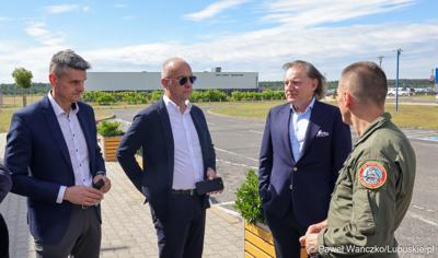  Pokaz systemu antydronowego na lotnisku w Zielonej Górze - Babimoście