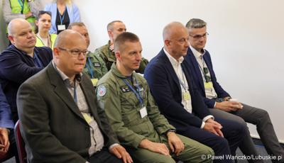  Pokaz systemu antydronowego na lotnisku w Zielonej Górze - Babimoście