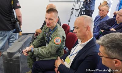  Pokaz systemu antydronowego na lotnisku w Zielonej Górze - Babimoście