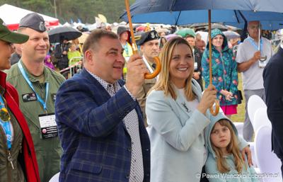 Uczestnicy II Światowego Zlotu Śmigłowców na terenie Aeroklubu Ziemi Lubuskiej w Zielonej Górze - Przylepie