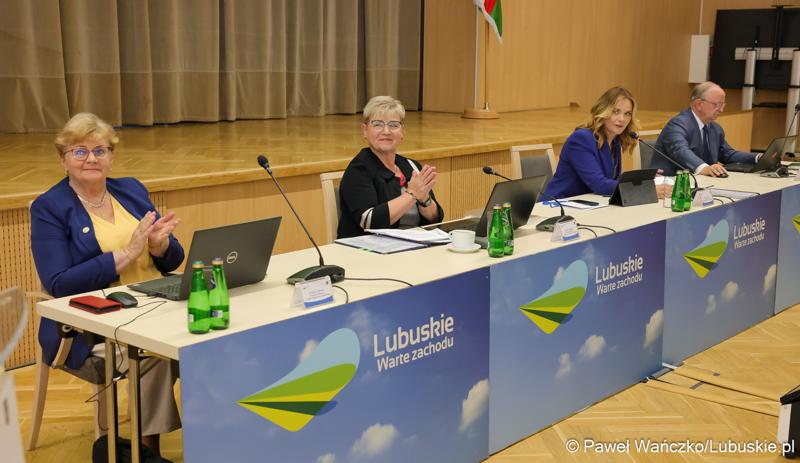 Uczestnicy II zwyczajnej sesji Sejmiku Województwa Lubuskiego