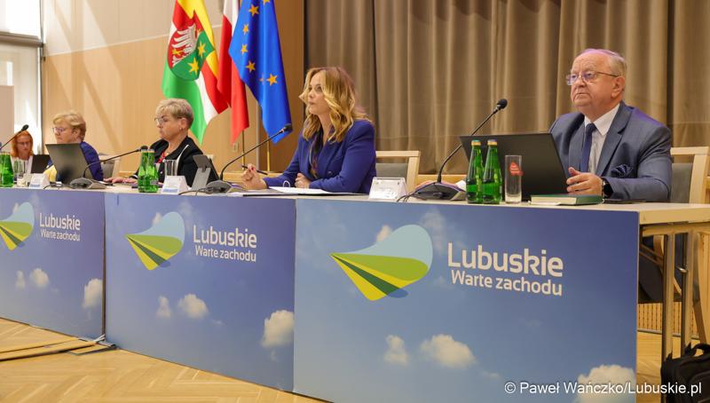 Uczestnicy II zwyczajnej sesji Sejmiku Województwa Lubuskiego