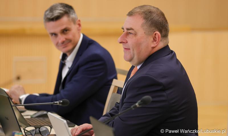 Uczestnicy II zwyczajnej sesji Sejmiku Województwa Lubuskiego