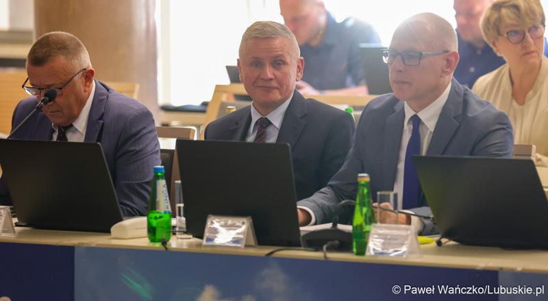 Uczestnicy II zwyczajnej sesji Sejmiku Województwa Lubuskiego