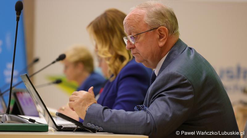 Uczestnicy II zwyczajnej sesji Sejmiku Województwa Lubuskiego