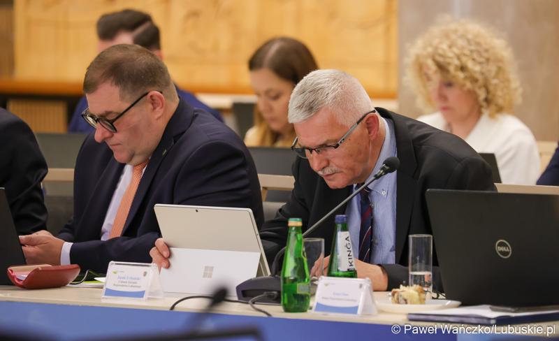 Uczestnicy II zwyczajnej sesji Sejmiku Województwa Lubuskiego