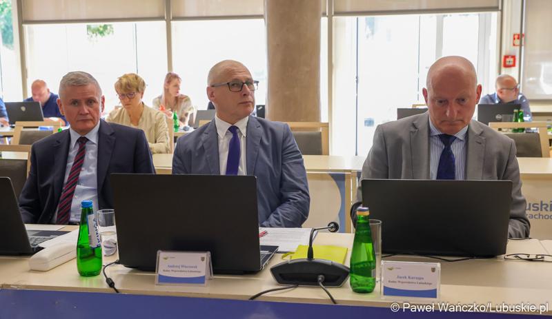 Uczestnicy II zwyczajnej sesji Sejmiku Województwa Lubuskiego