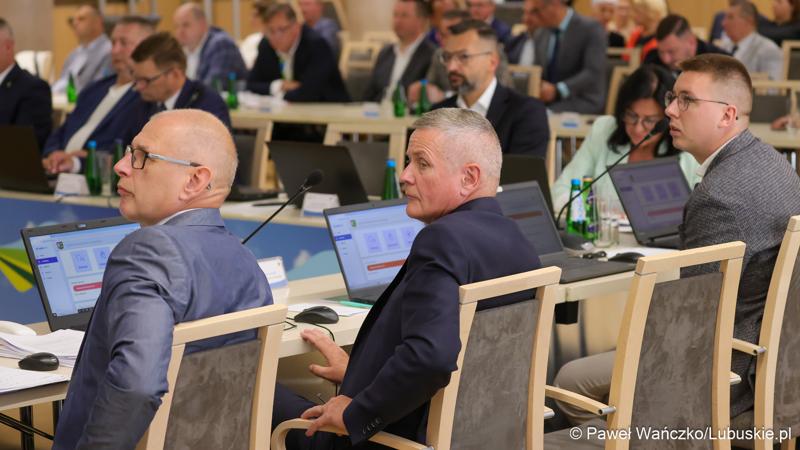 Uczestnicy II zwyczajnej sesji Sejmiku Województwa Lubuskiego