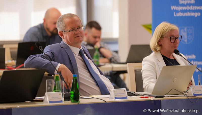 Uczestnicy II zwyczajnej sesji Sejmiku Województwa Lubuskiego
