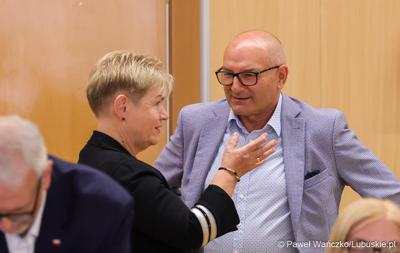 Uczestnicy II zwyczajnej sesji Sejmiku Województwa Lubuskiego