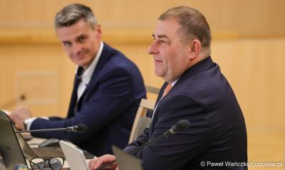 Uczestnicy II zwyczajnej sesji Sejmiku Województwa Lubuskiego