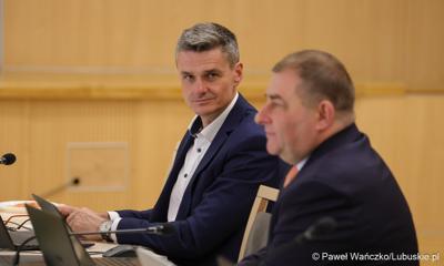 Uczestnicy II zwyczajnej sesji Sejmiku Województwa Lubuskiego
