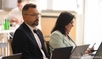 Uczestnicy II zwyczajnej sesji Sejmiku Województwa Lubuskiego