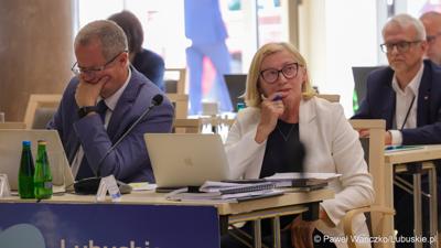 Uczestnicy II zwyczajnej sesji Sejmiku Województwa Lubuskiego