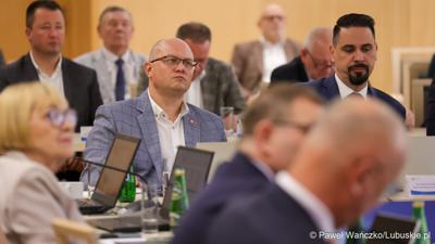 Uczestnicy II zwyczajnej sesji Sejmiku Województwa Lubuskiego