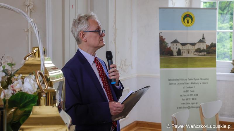 Dyrektor Centrum Leczenia Dzieci i Młodzieży w Zaborze Andrzej Żywień