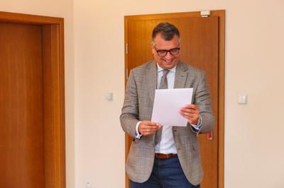 Wicemarszałek Sebastian Ciemnoczołowski uczestniczył w zgromadzeniu Wspólników Lubuskiego Centrum Ortopedii w Świebodzinie