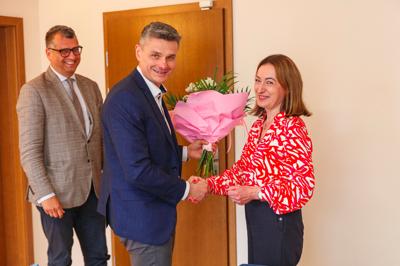 Wicemarszałek Sebastian Ciemnoczołowski uczestniczył w zgromadzeniu Wspólników Lubuskiego Centrum Ortopedii w Świebodzinie