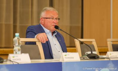 Bogusław Motowidełko podczas posiedzenia Wojewódzkiej Rady Dialogu Społecznego w Zielonej Górze