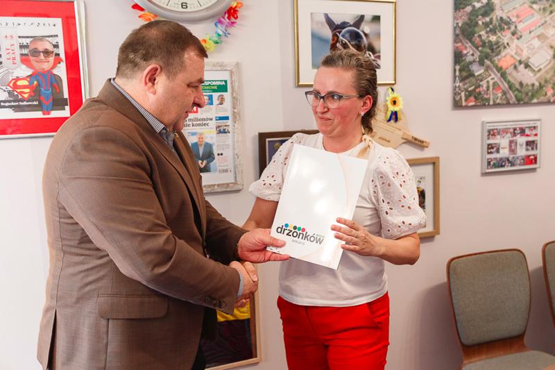 Wicemarszałek Grzegorz Potęga z wizytą w WOSiR Drzonków