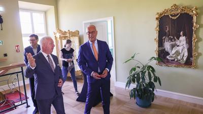 Uroczyste otwarcie zrewitalizowanego Dworu w Muzeum Etnograficznym z Zielonej Górze - Ochli