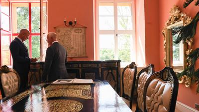 Uroczyste otwarcie zrewitalizowanego Dworu w Muzeum Etnograficznym z Zielonej Górze - Ochli